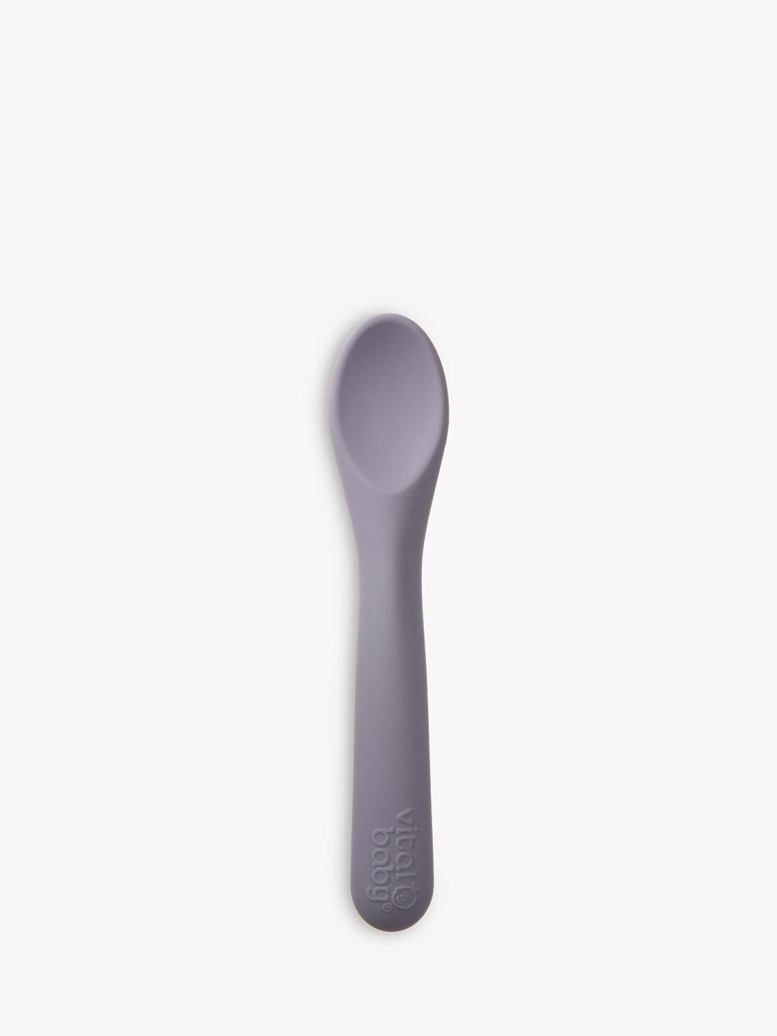 Vital Baby Nourish silicone spoons pack of 3 (British brand)