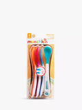Munchkin White Hot Safety Spoons Multi Set of 4, imported from the UK