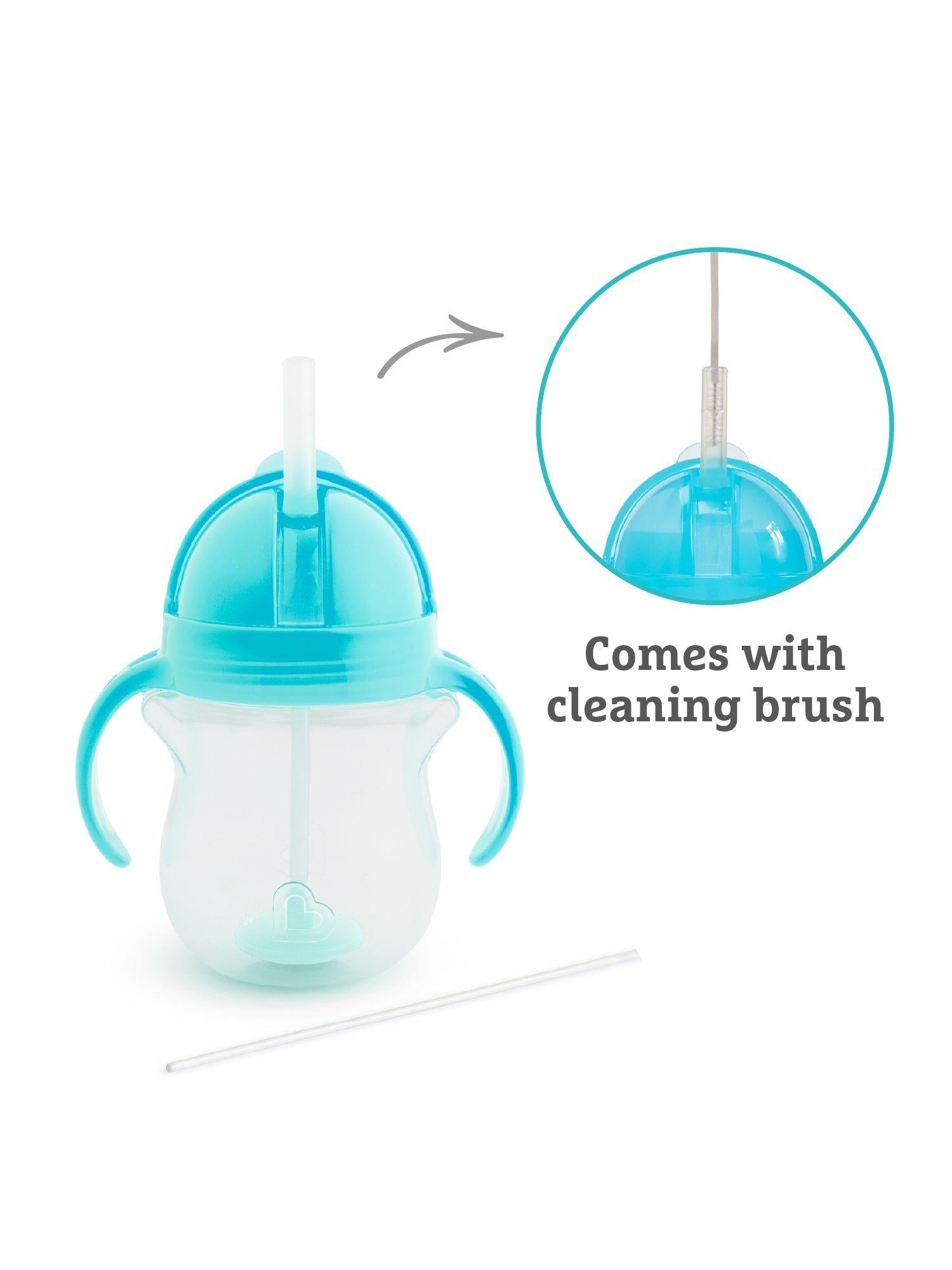 Munchkin weighted straw trainer cup 207ml, imported from the UK