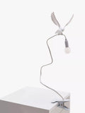 Seletti Sparrow Table Lamp white resin large, imported from the UK