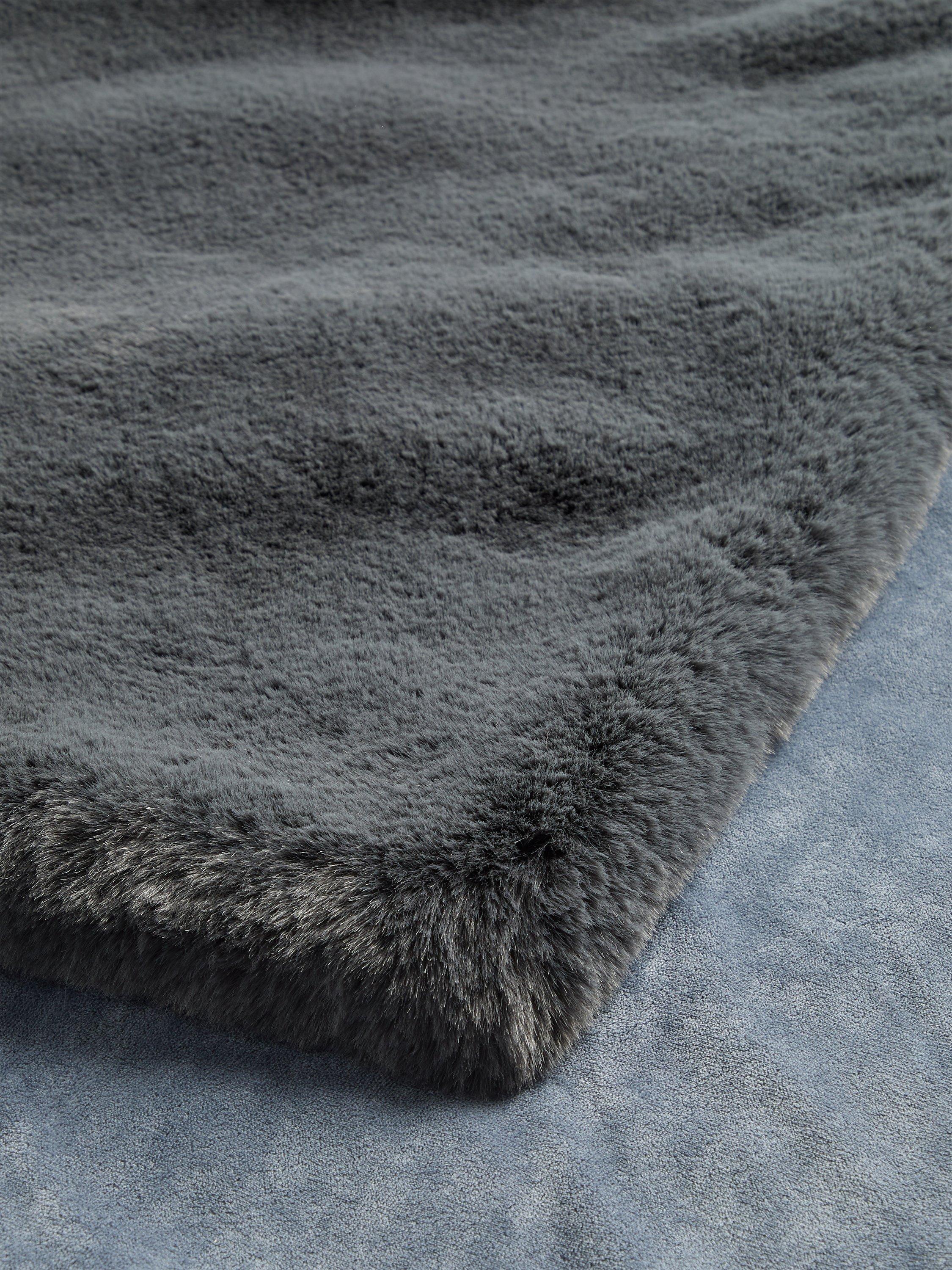 John Lewis faux fur throw, imported from the UK