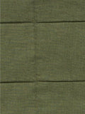 John Lewis Linen Blend Quilted Bedspread - Avocado