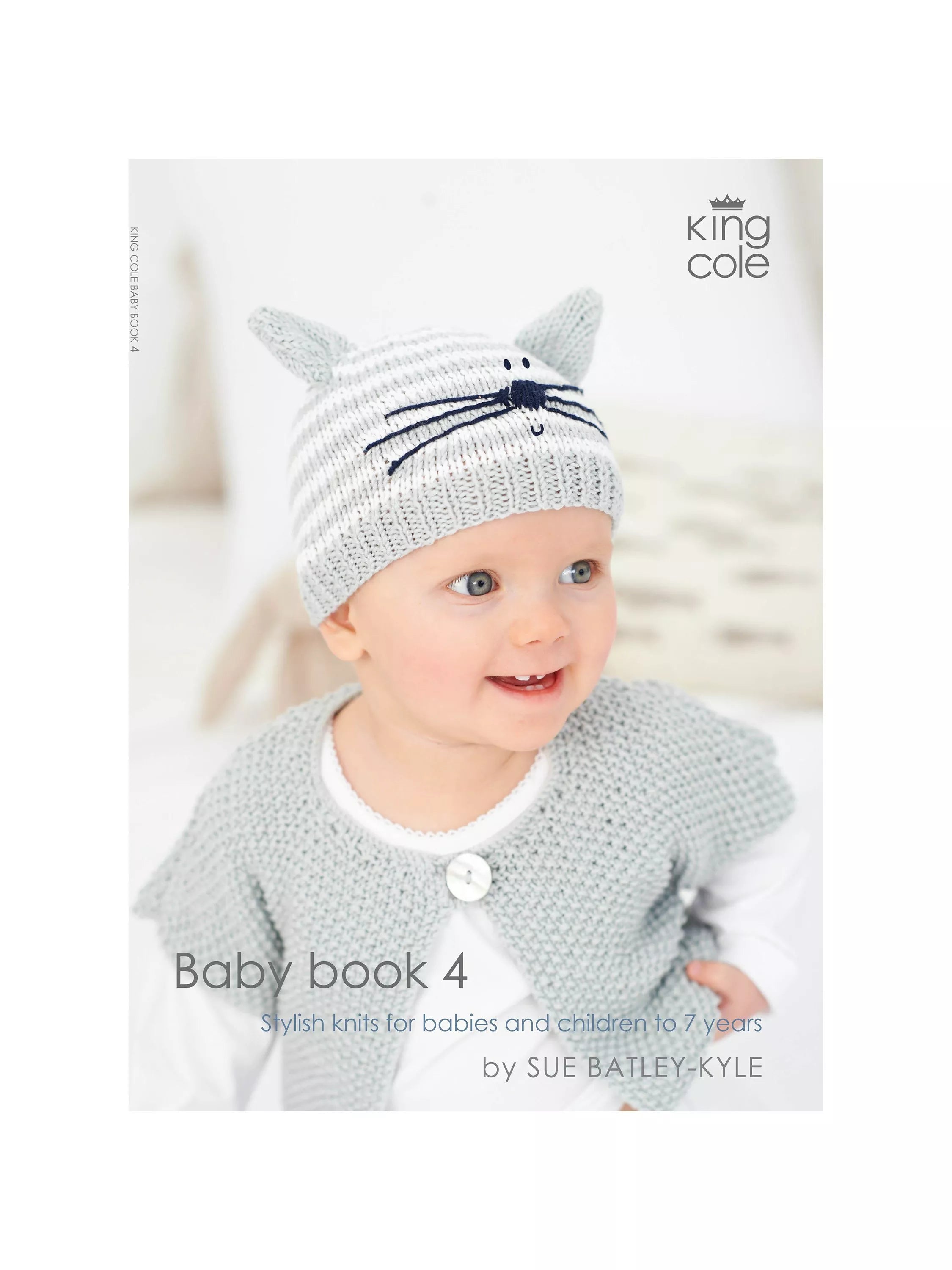 King Cole Baby Book 4 knitting pattern book (British brand)