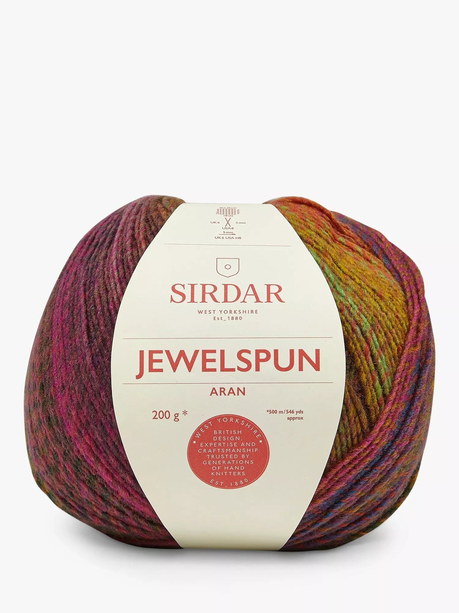 Sirdar Jewelspun Aran Knitting and Crochet Yarn 200g