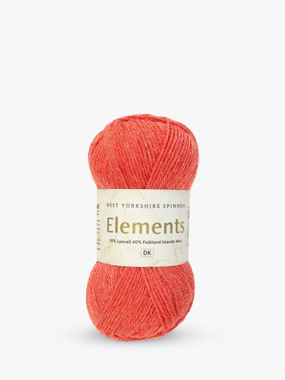 Fil DK mélange TENCEL Lyocell et laine des Falklands 50g - Melon d'eau