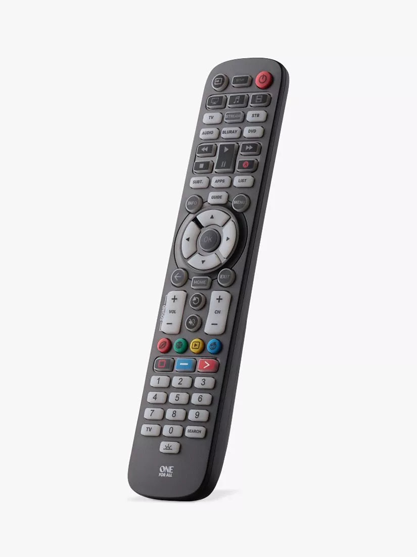 One For All Essential 6 antimicrobial remote control, UK version