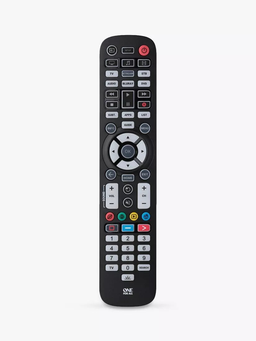 One For All Essential 6 antimicrobial remote control, UK version