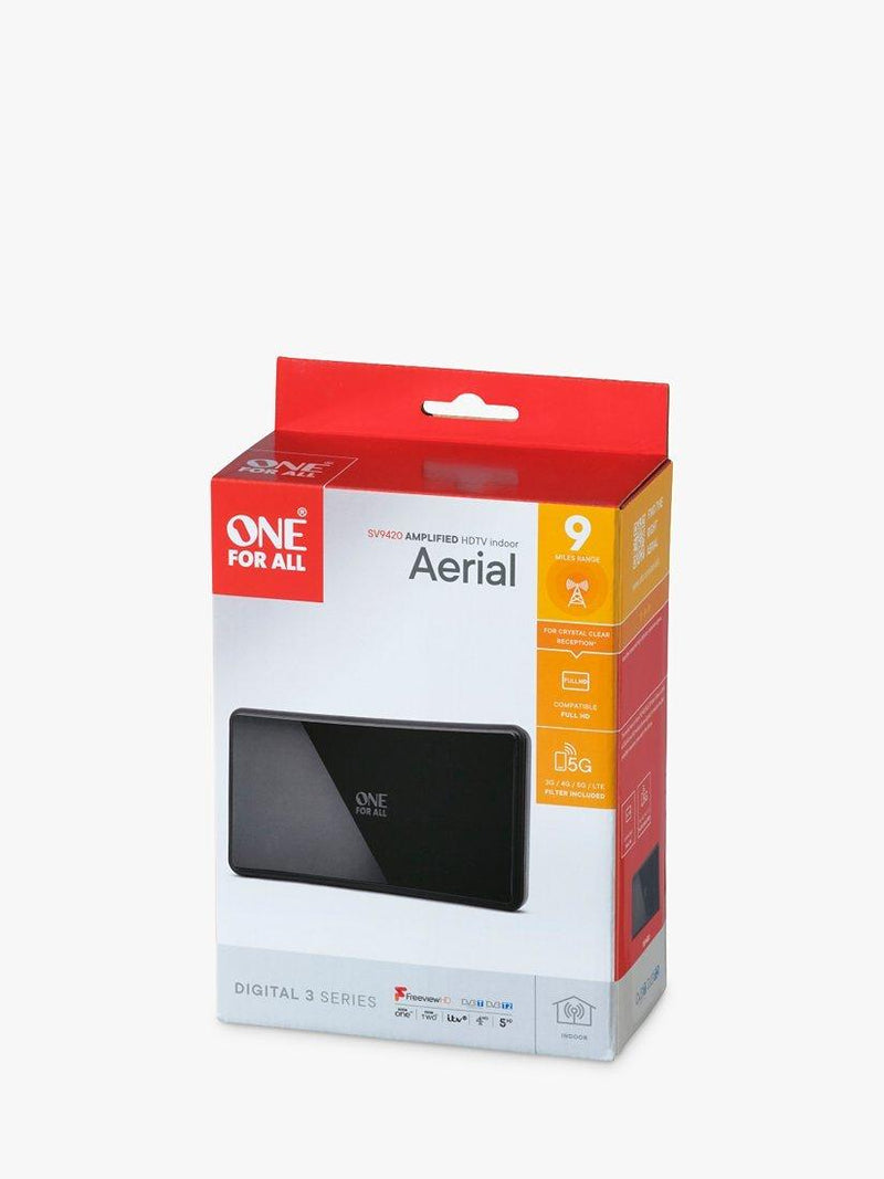 One For All SV9420 amplified indoor aerial Freeview HD, UK version
