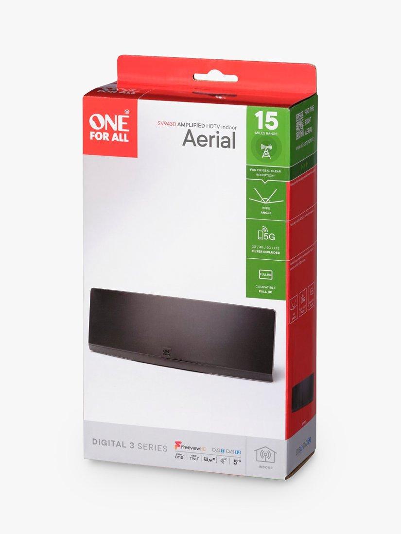 One For All SV9430 amplified indoor aerial (British brand)