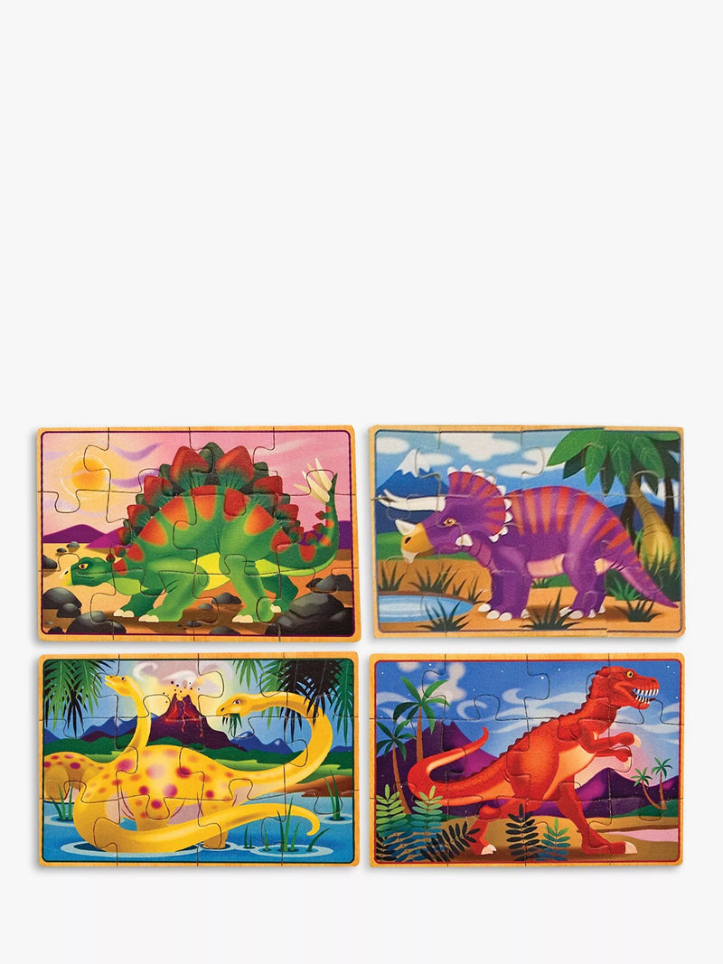 Melissa & Doug dinosaur jigsaw puzzles set, imported from the UK