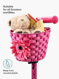 Micro Scooters ECO Recycled Flower Basket for scooters - British product