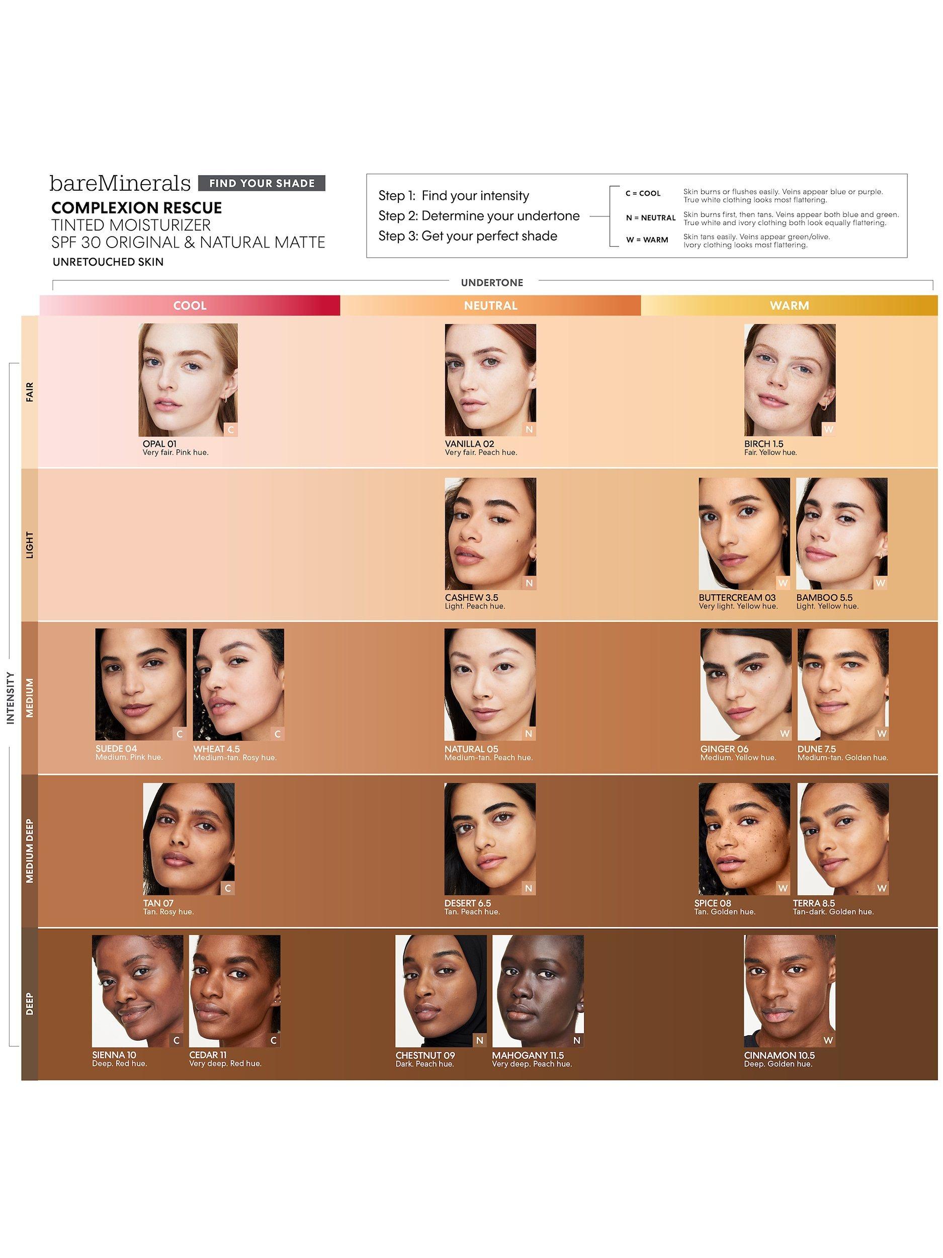 bareMinerals Natural Matte Tinted Moisturiser 35ml - British product