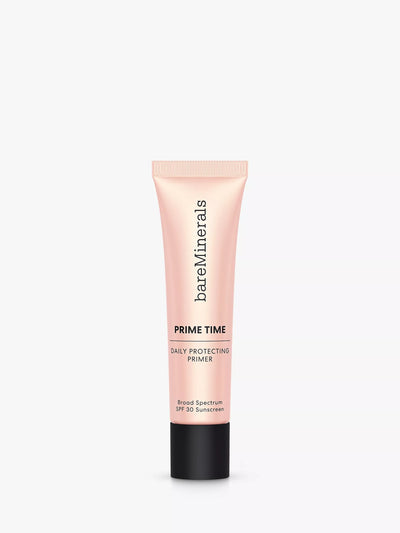 John Lewis bareMinerals PRIME TIME Daily Protecting Primer Mineral SPF 30 Makeup Primer 30ml- Buy online at McGrocer