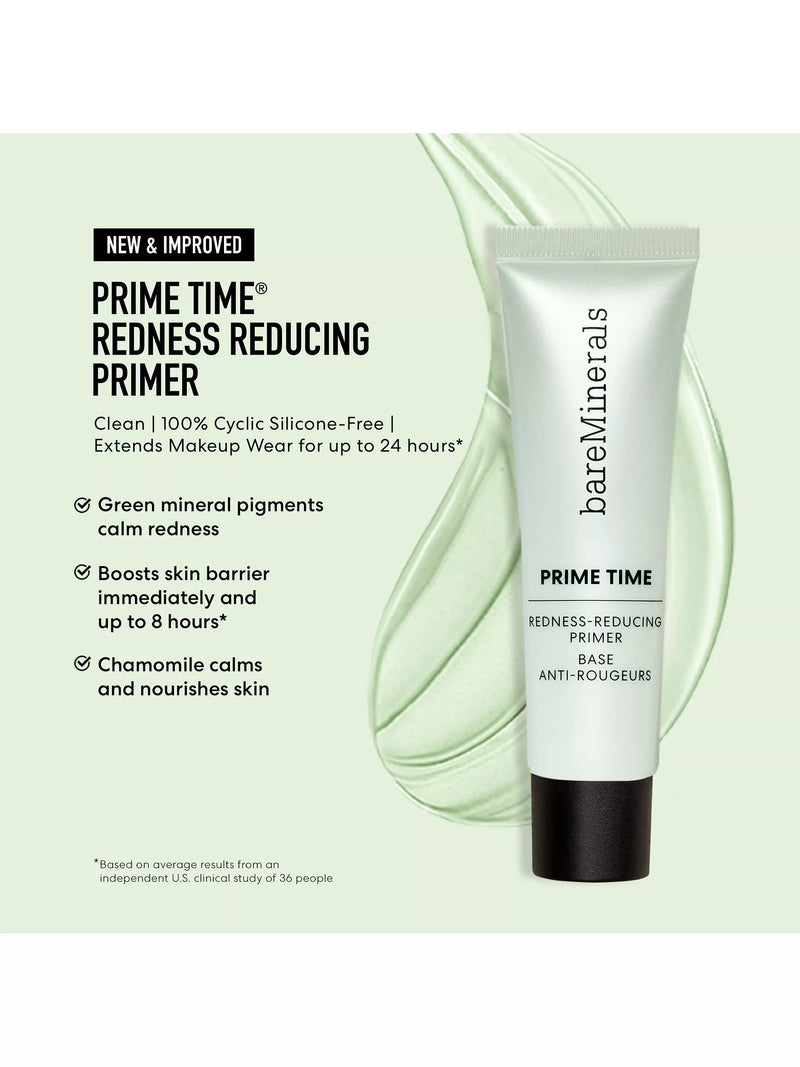 bareMinerals Prime Time Redness Reducing Primer 30ml, UK version