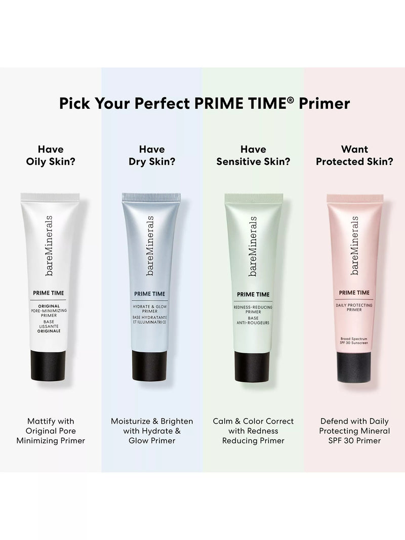 bareMinerals PRIME TIME eyeshadow primer 3ml, imported from the UK