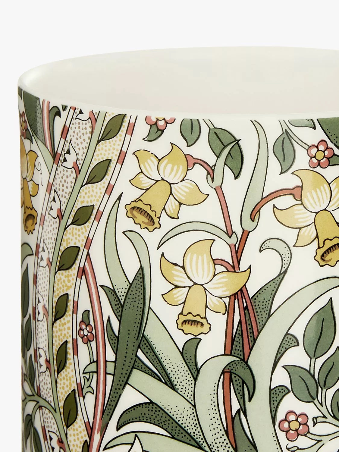 Morris & Co. Spode Daffodil bone china mug 340ml, imported from the UK