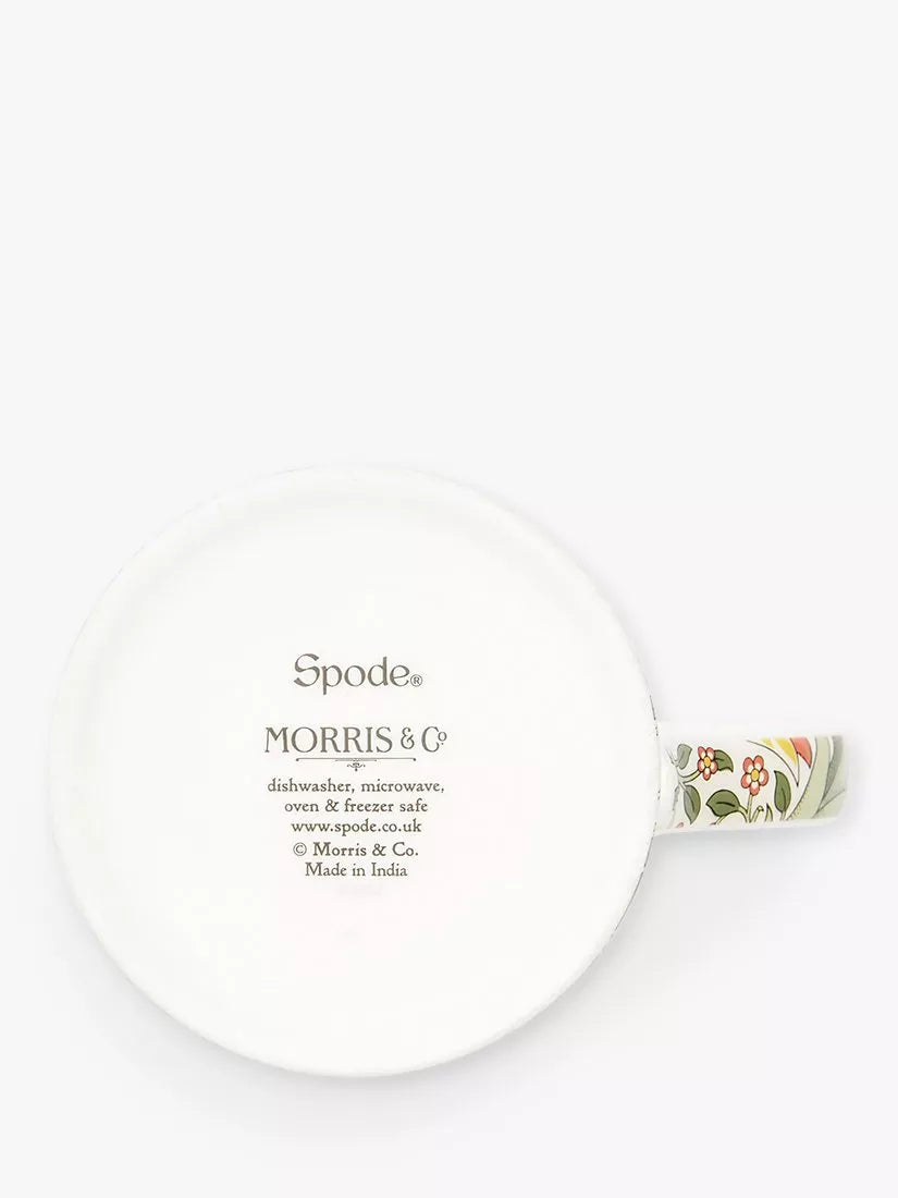 Morris & Co. Spode Daffodil bone china mug 340ml, imported from the UK