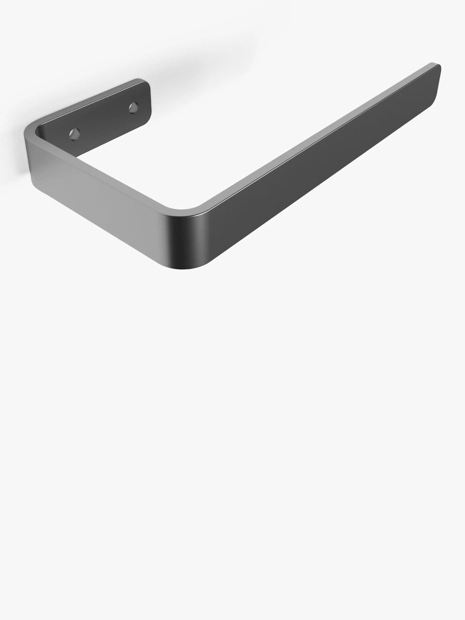 John Lewis Select Curtain Holdback, Brushed Steel