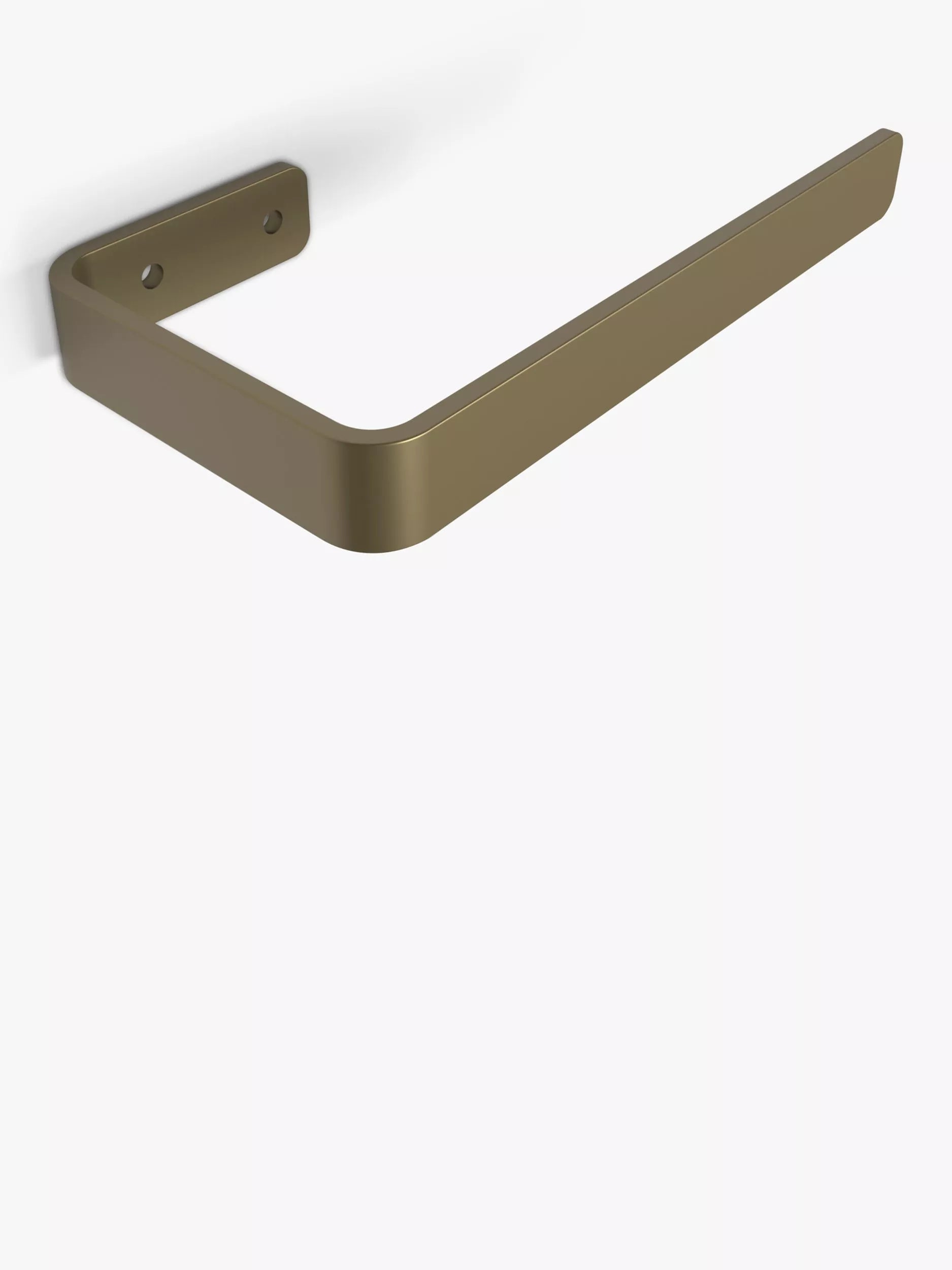 John Lewis Select Curtain Holdback, Satin Gold