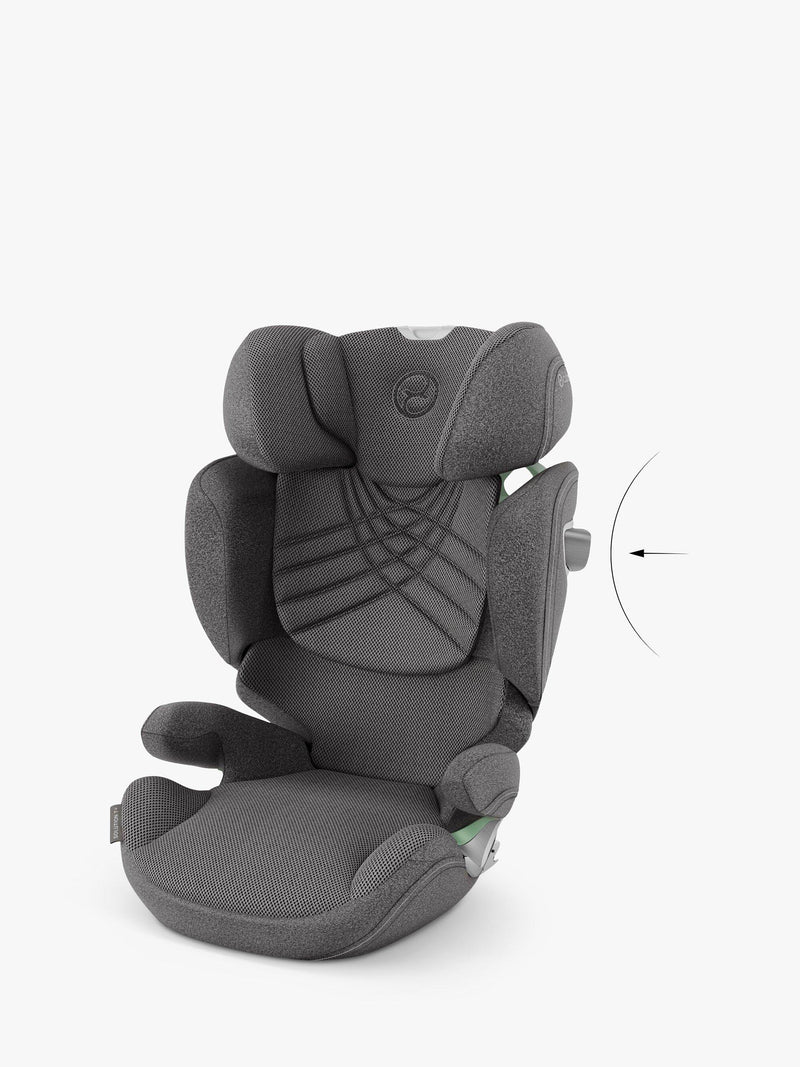 Cybex Solution T i-Fix Plus R129 Car Seat Mirage Grey - British product