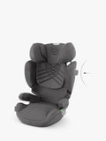 Cybex Solution T i-Fix Plus R129 Car Seat Mirage Grey - British product