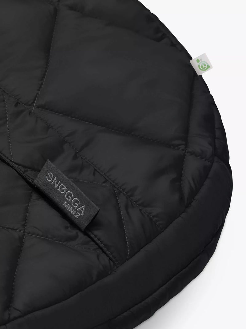 Cybex compact footmuff for infant car seats in black - British product