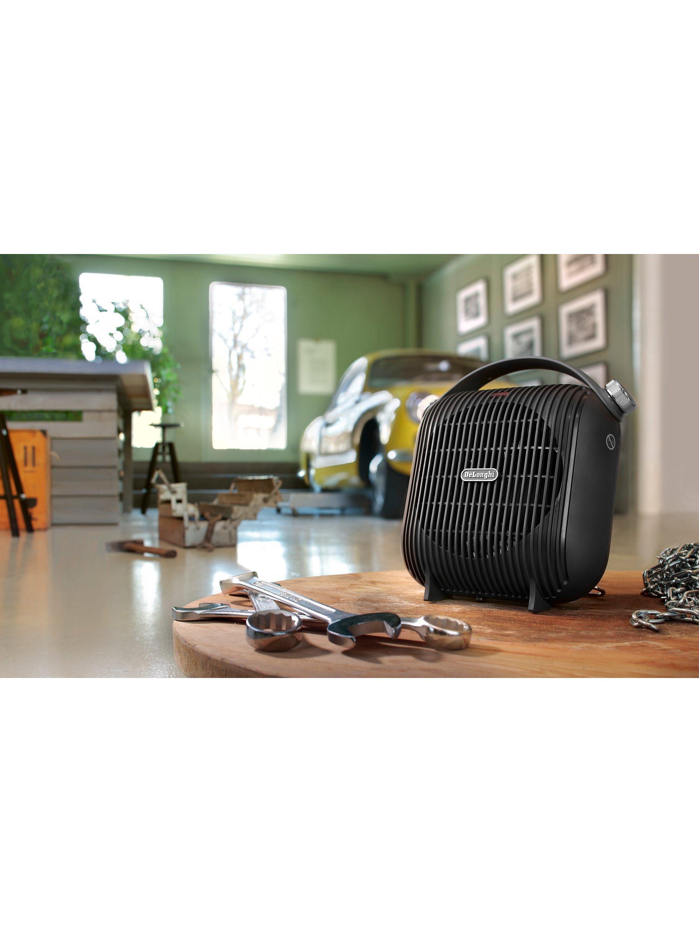 De'Longhi fan heater black 2400W - British product