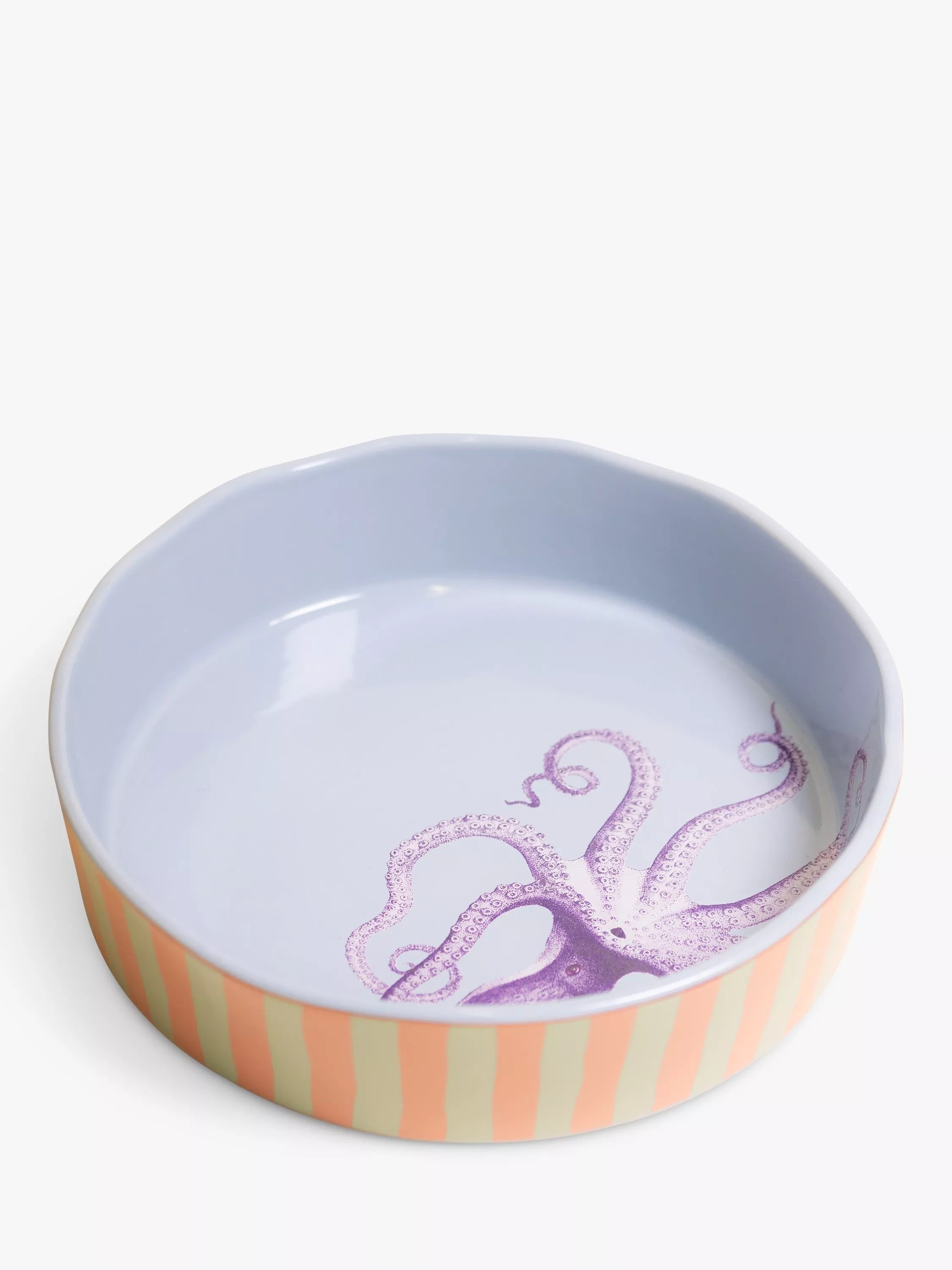 Yvonne Ellen stoneware roaster 23.5cm octopus design - British product