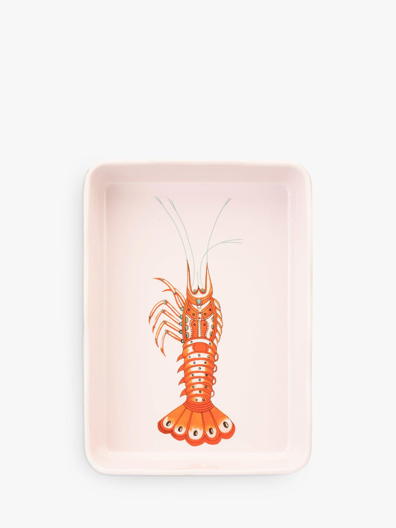 Yvonne Ellen lobster stoneware roaster 30cm, imported from the UK