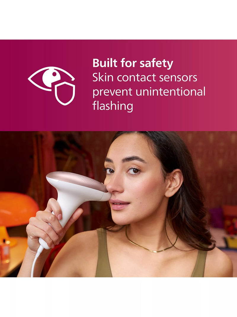 Philips Lumea 7000 IPL hair removal device white, imported from the UK