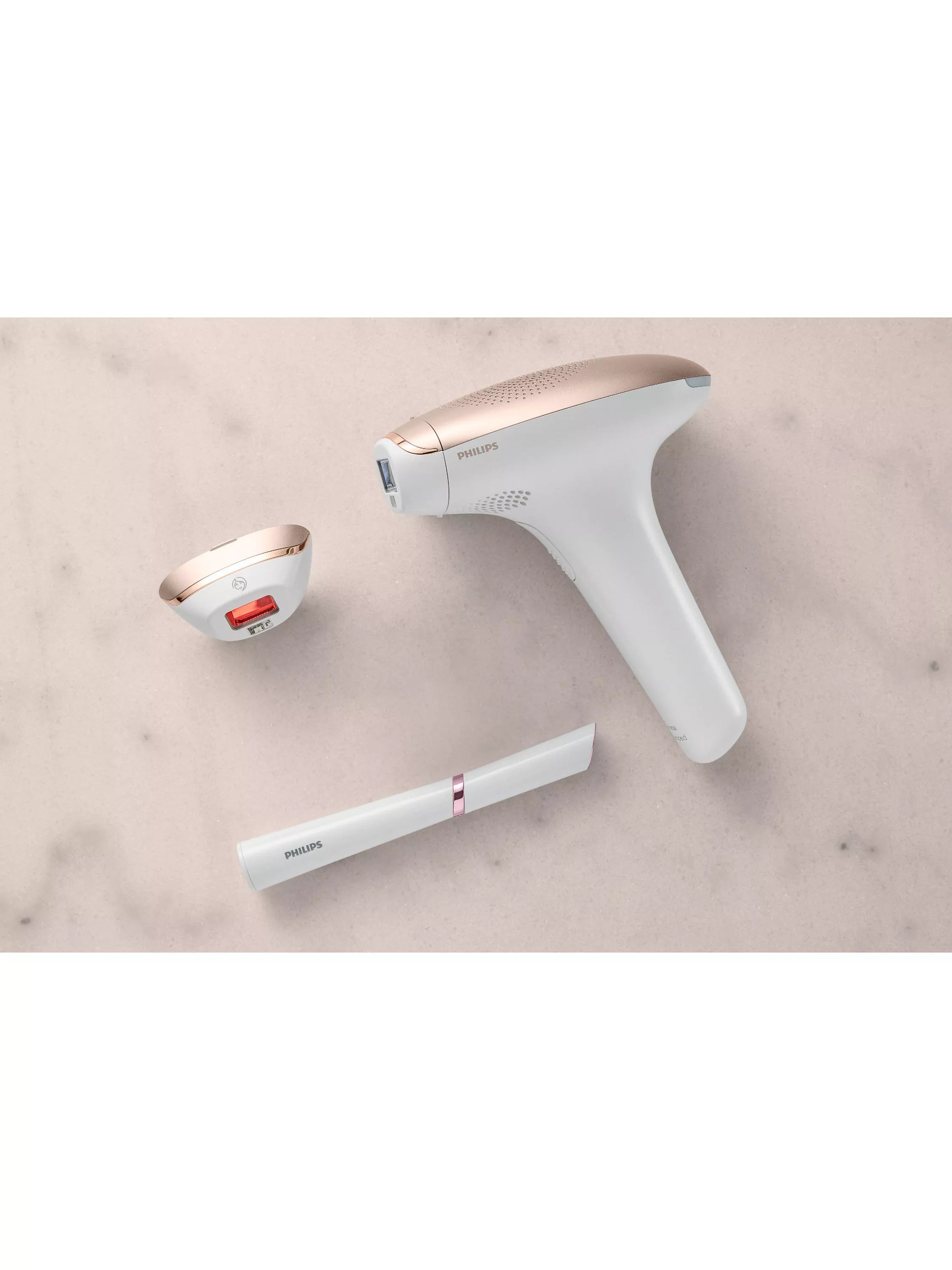 Philips Lumea 7000 IPL hair removal device white, imported from the UK