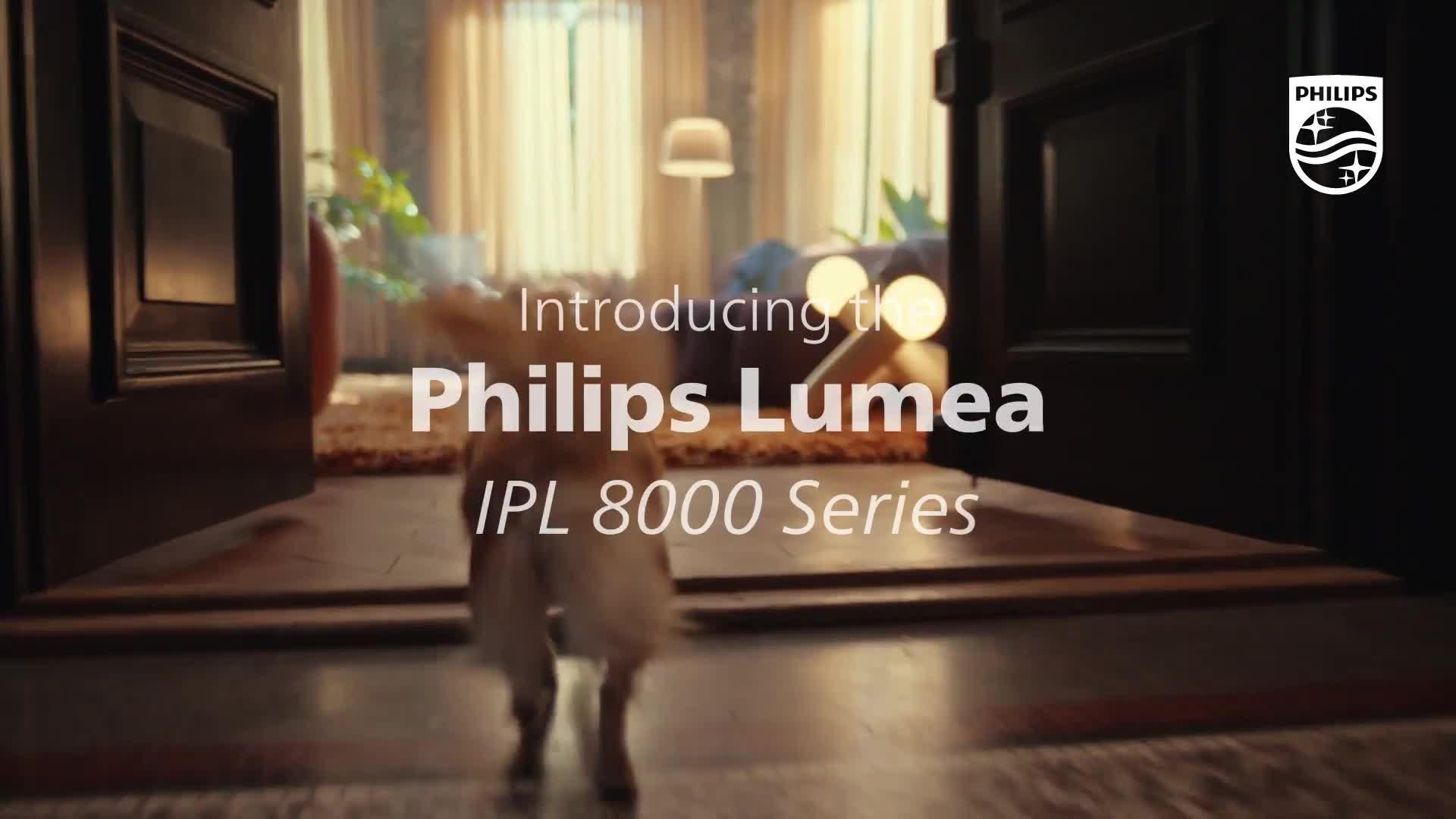Philips Lumea 8000 Series IPL hair removal device white, imported from the UK