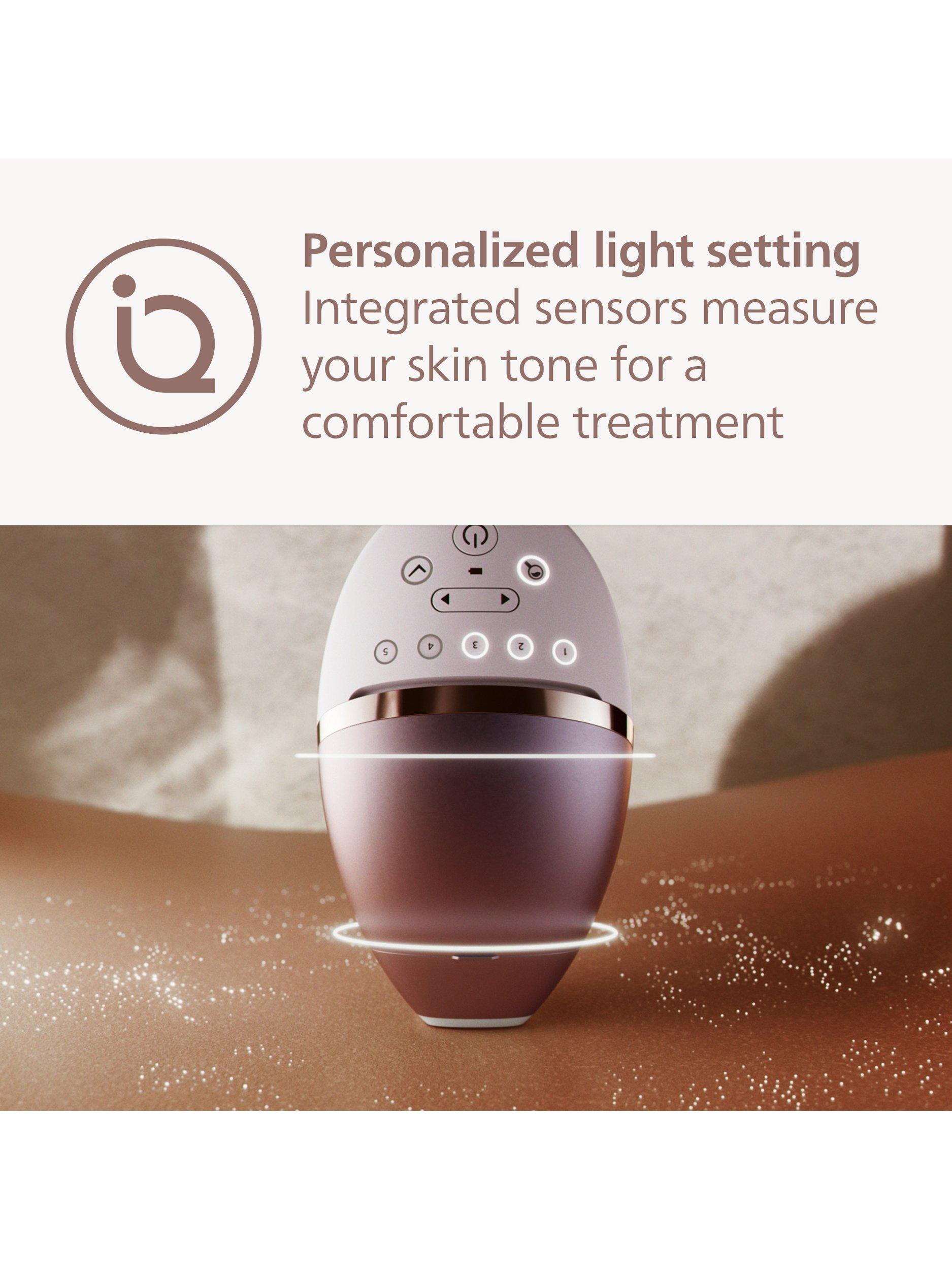 Philips Lumea 9000 kabelloses IPL-Haarentfernungsgerät, UK-Version