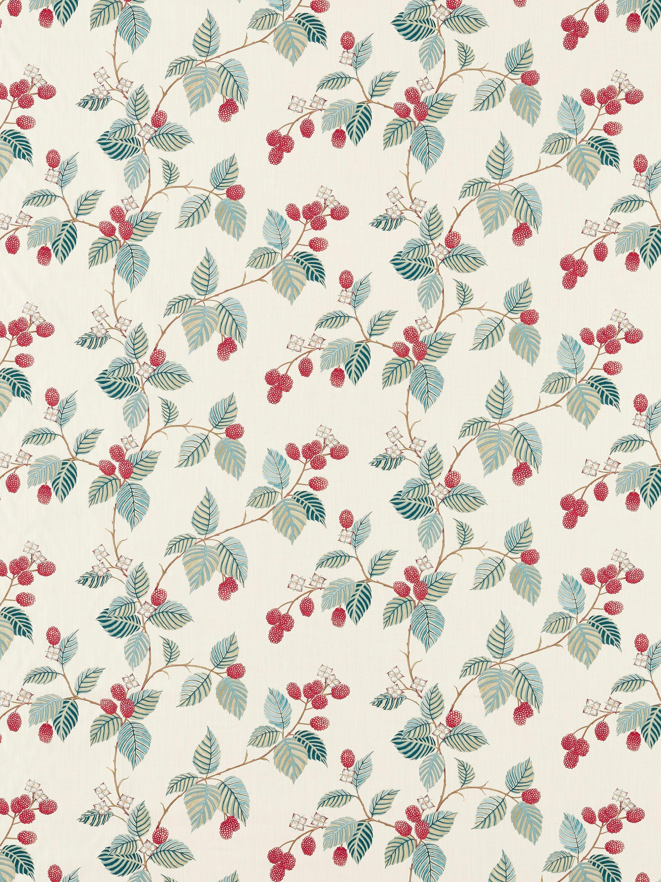 Sanderson Rubus furnishing fabric cotton linen blend, imported from the UK