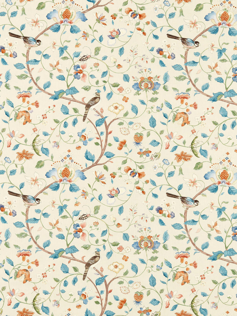 Sanderson Aril's Garden furnishing fabric cotton linen blend (British brand)