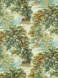 Sanderson Ancient Canopy furnishing fabric leaves trees pattern (British brand)
