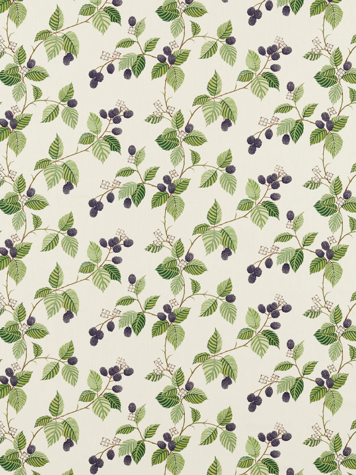 Sanderson Rubus furnishing fabric cotton linen blend, imported from the UK