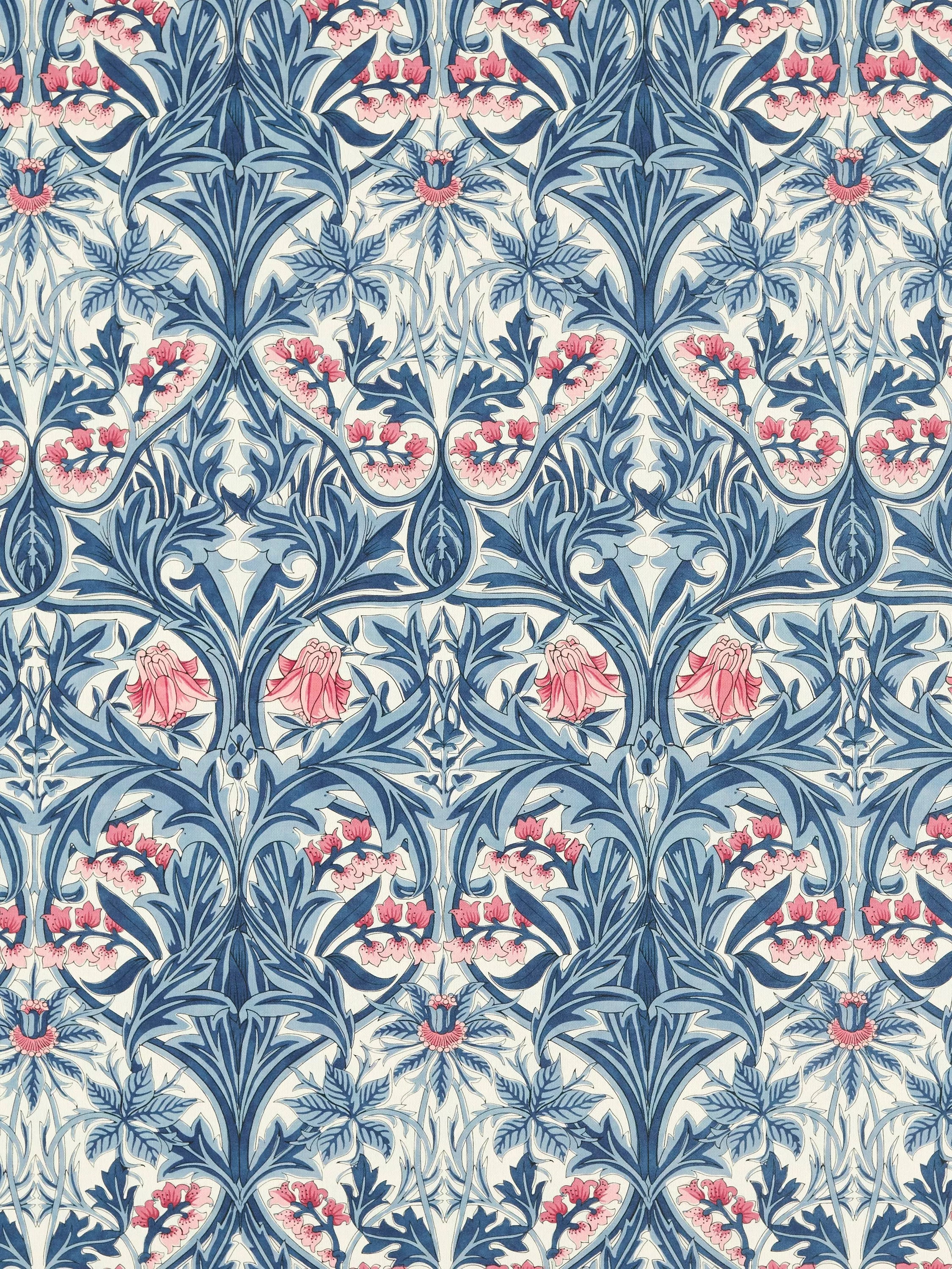Morris & Co. Bluebell Linen Blend Furnishing Fabric