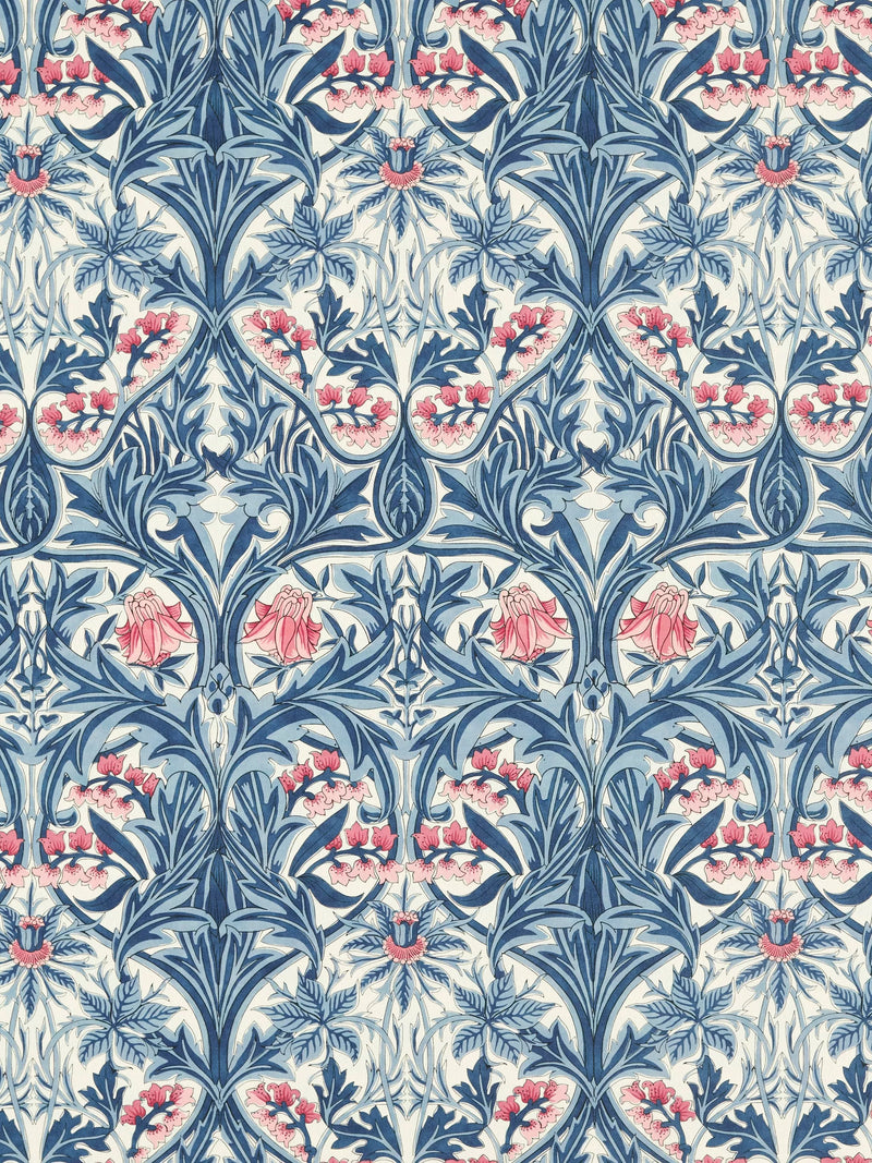 Morris & Co. Bluebell Linen Blend Furnishing Fabric