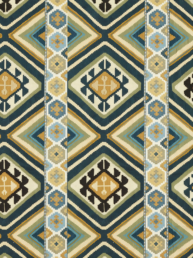 Morris & Co. Dorothy's Kilim furnishing fabric - British product