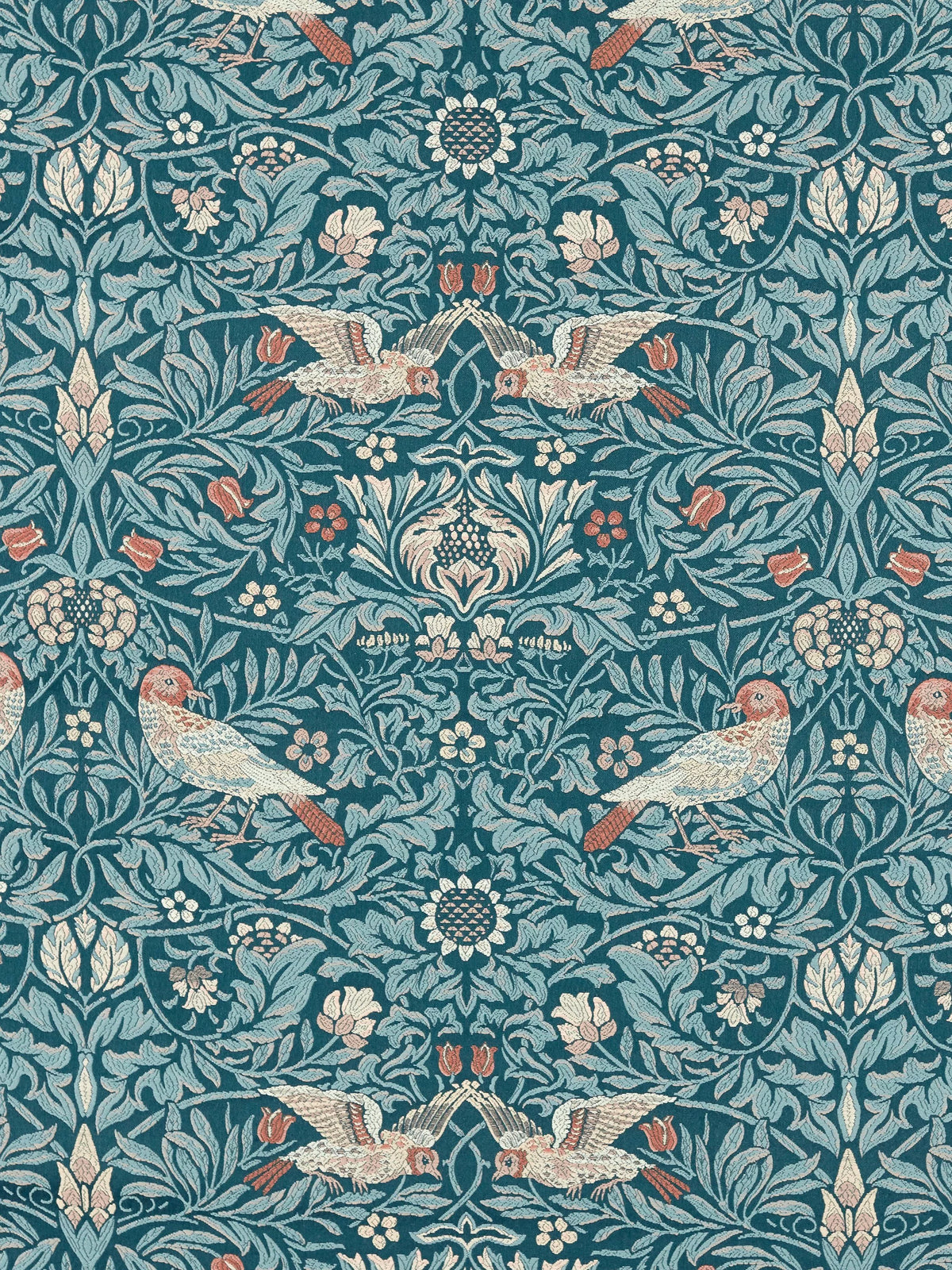 Morris & Co. Bird Tapestry furnishing fabric, imported from the UK
