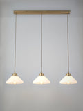 John Lewis Tula 3-arm ceiling light, antique finish - British product