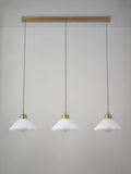 John Lewis Tula 3-arm ceiling light, antique finish - British product