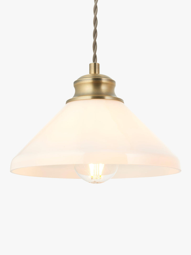 John Lewis Tula 3-arm ceiling light, antique finish - British product
