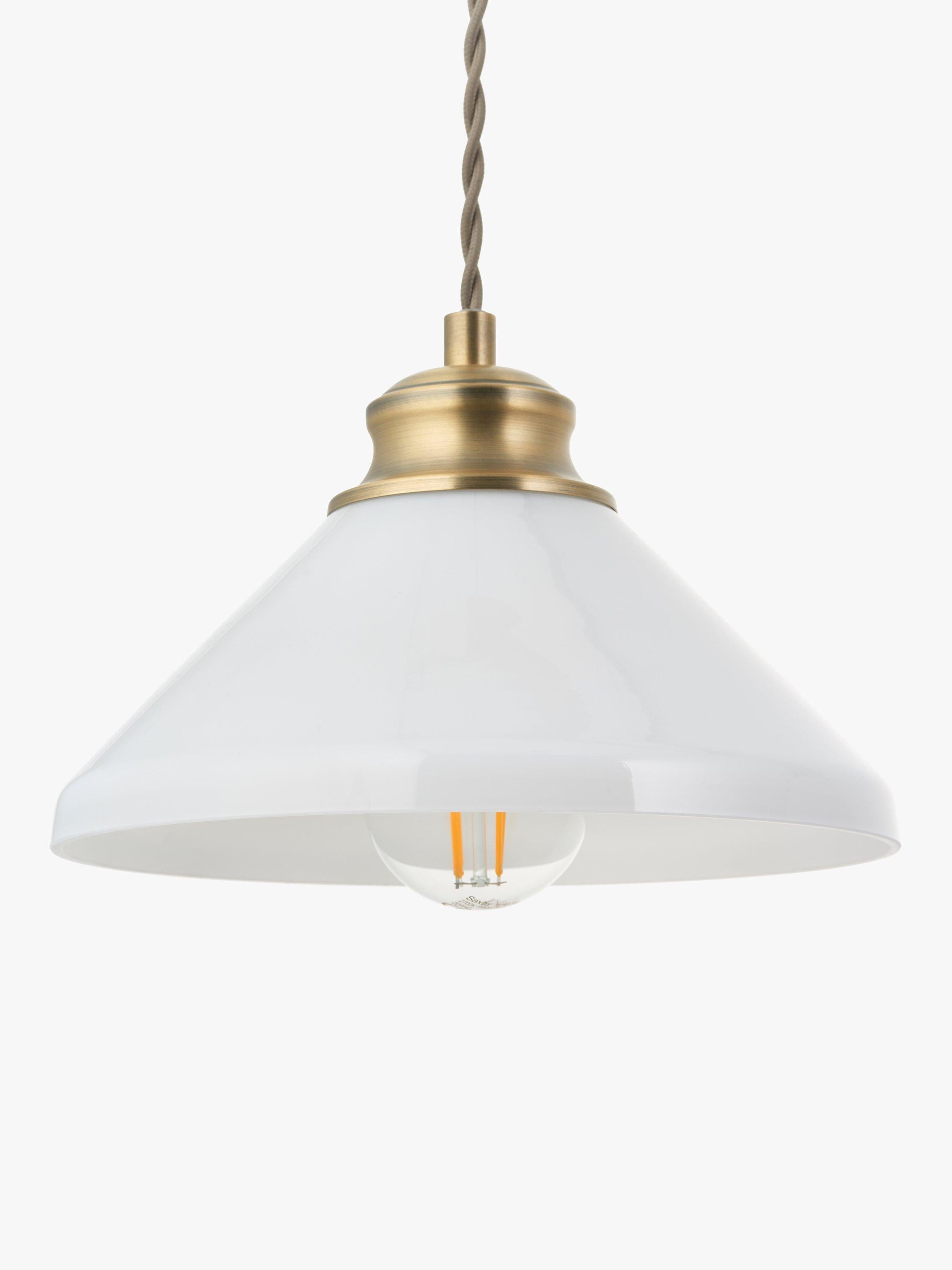 John Lewis Tula 3-arm ceiling light, antique finish - British product