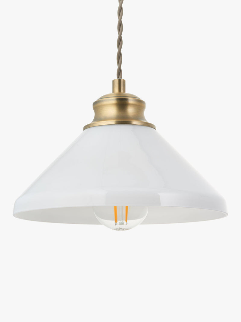 John Lewis Tula 3-arm ceiling light, antique finish - British product