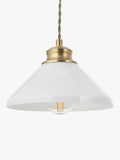 John Lewis Tula 3-arm ceiling light, antique finish - British product