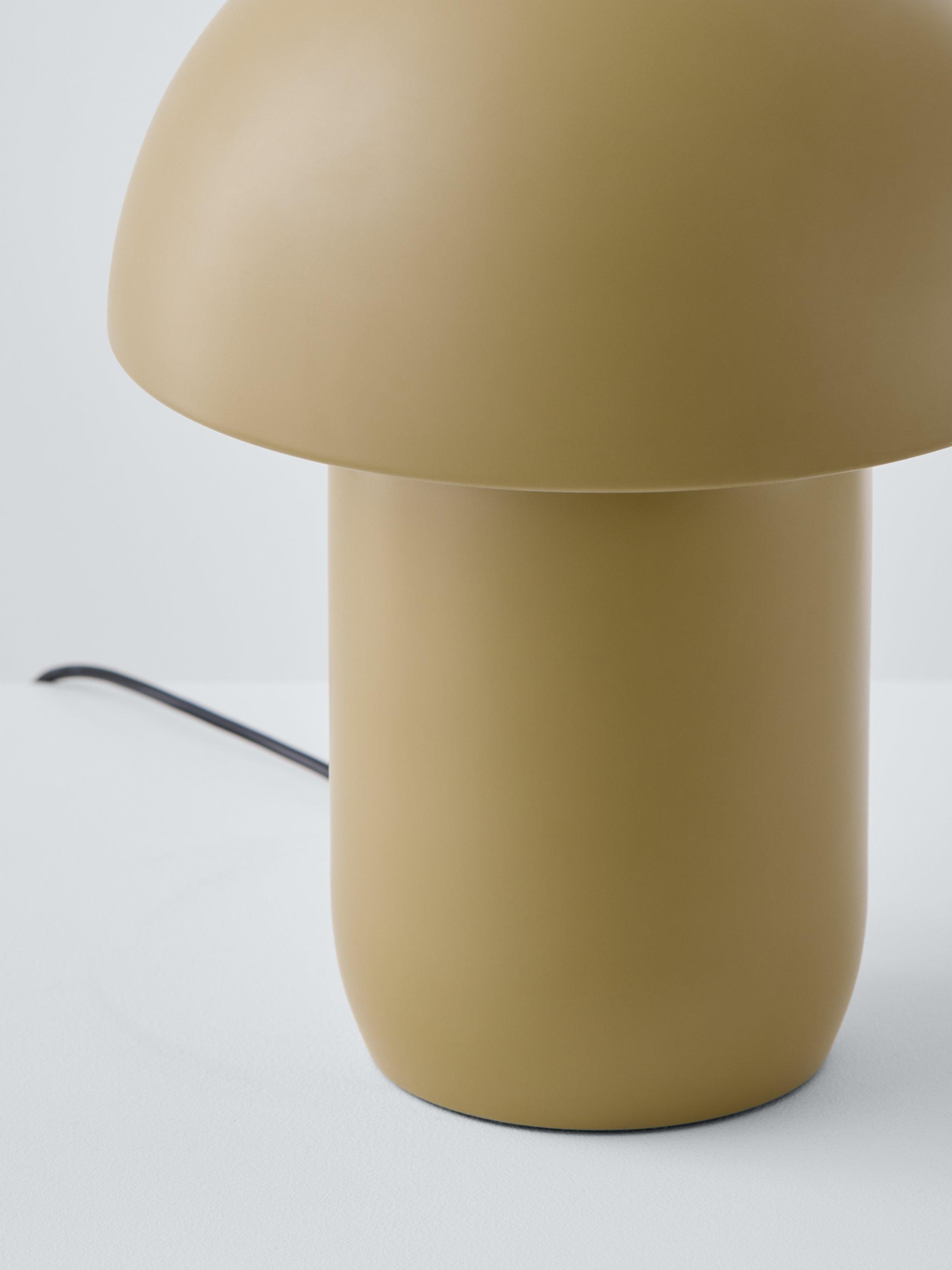 John Lewis mushroom rechargeable dimmable table lamp, UK version