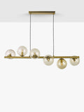 John Lewis bubble glass bar ceiling light warm brass - UK version