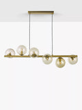 John Lewis bubble glass bar ceiling light warm brass - UK version